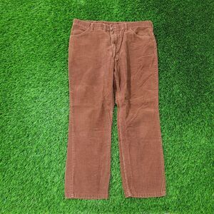 Vintage Mavericks Corduroy Pants 36x28 (38x32) Brown 80s USA